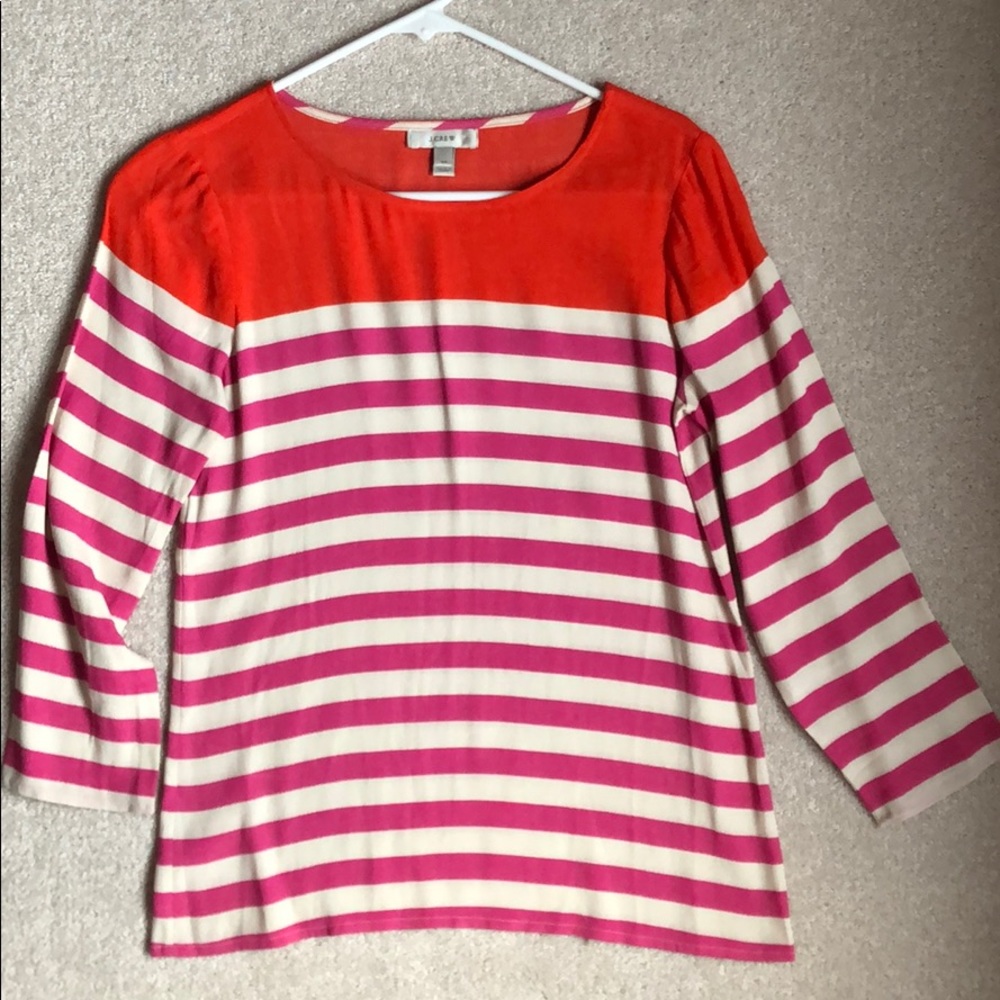 J Crew Stripe Top